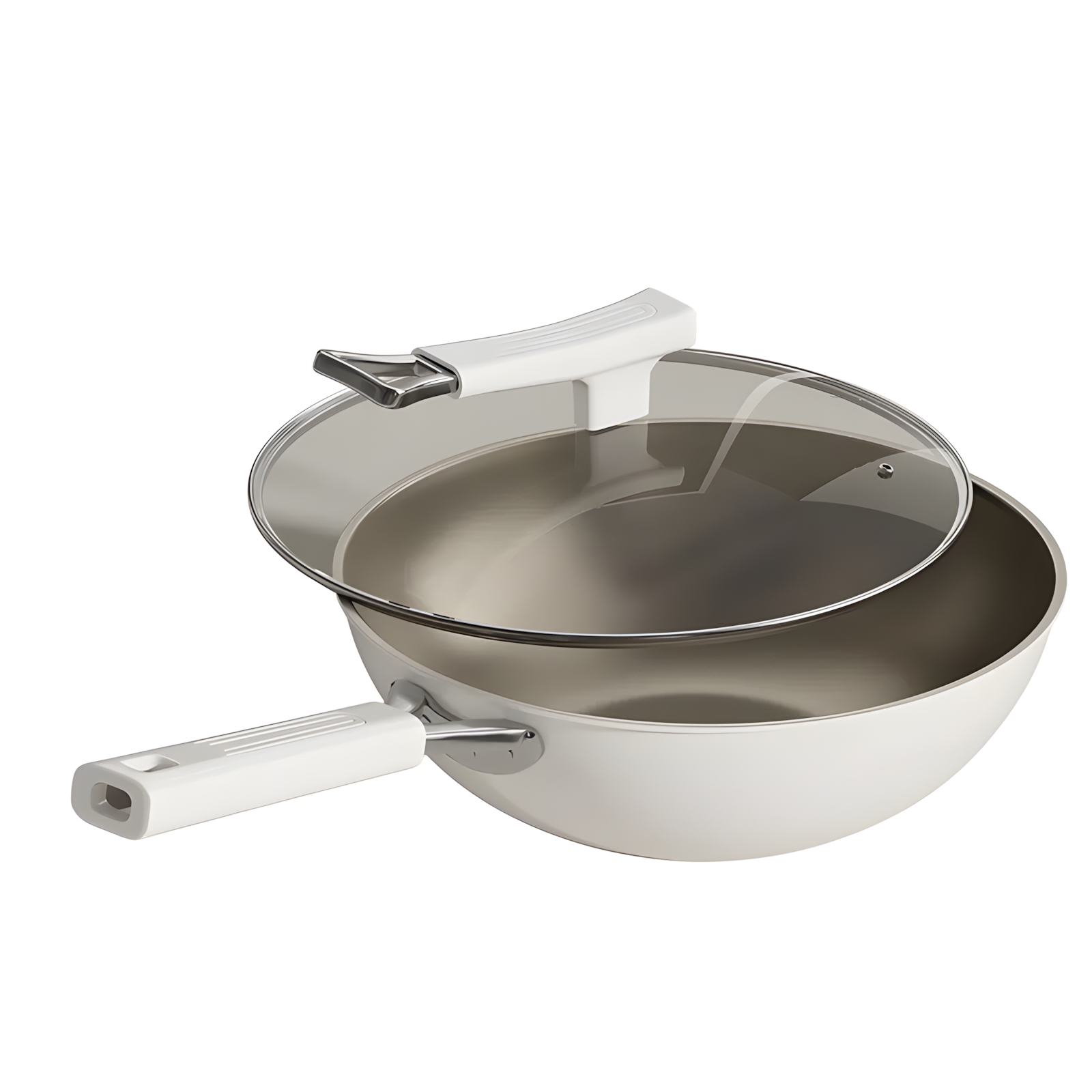 Nodea Titanium Ceramic Non-Stick Wok