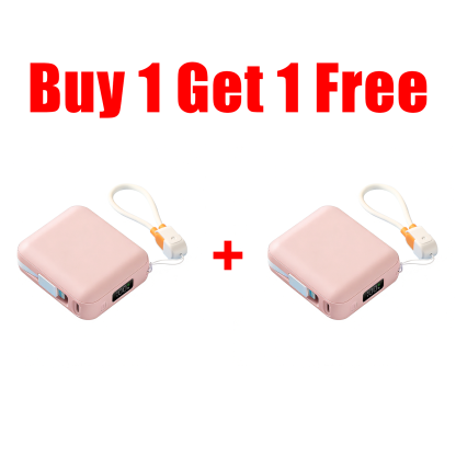 Lumenia Power Bank With Built-In Cables