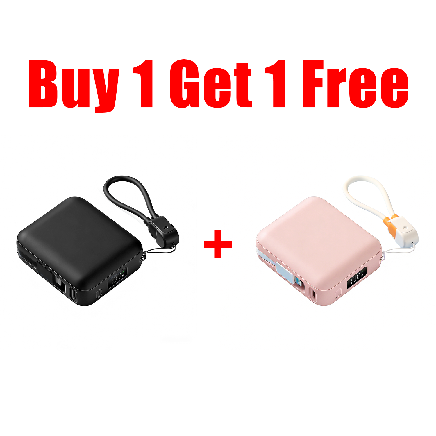 Lumenia Power Bank With Built-In Cables