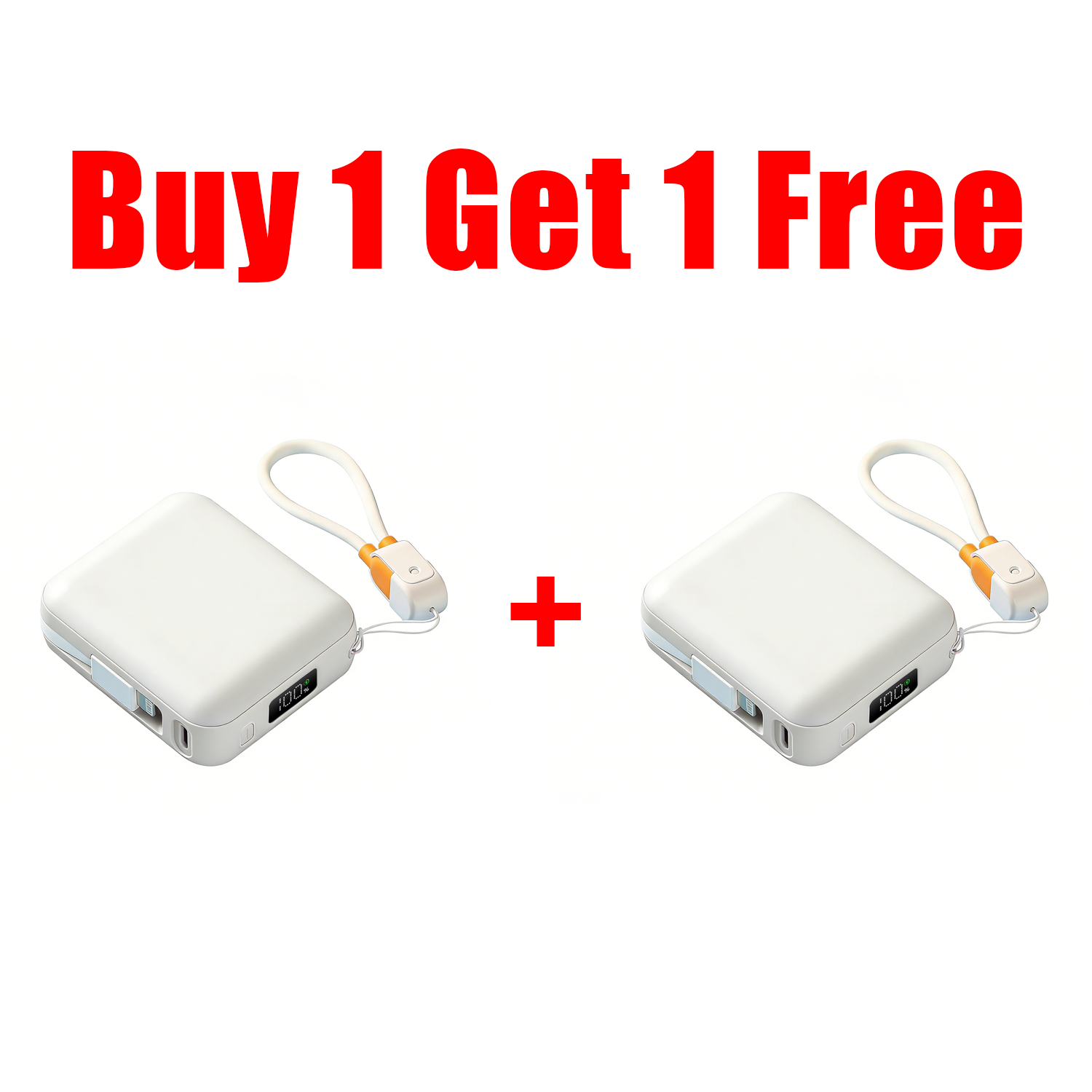 Lumenia Power Bank With Built-In Cables