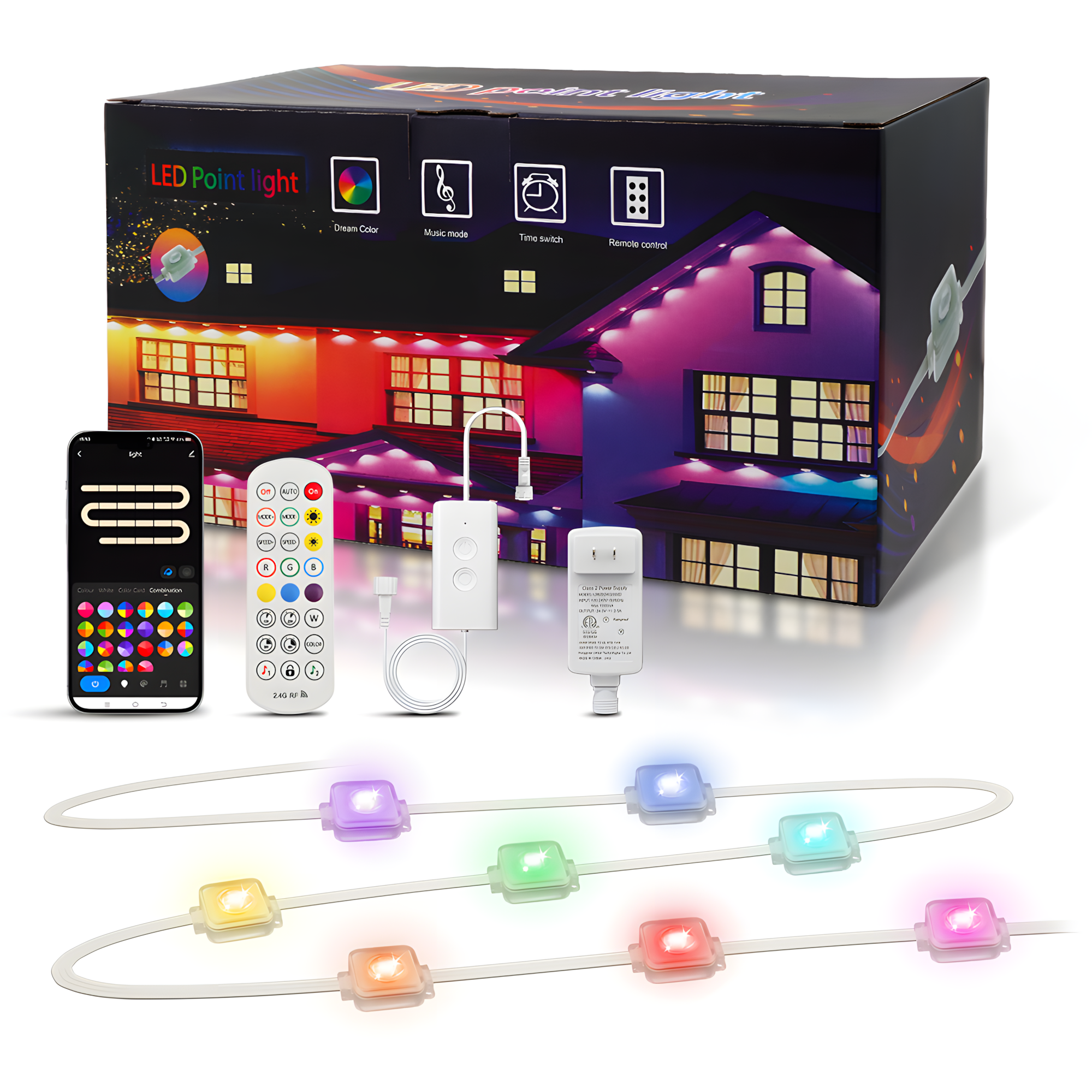 Lumenia Permanent Outdoor Lights for House