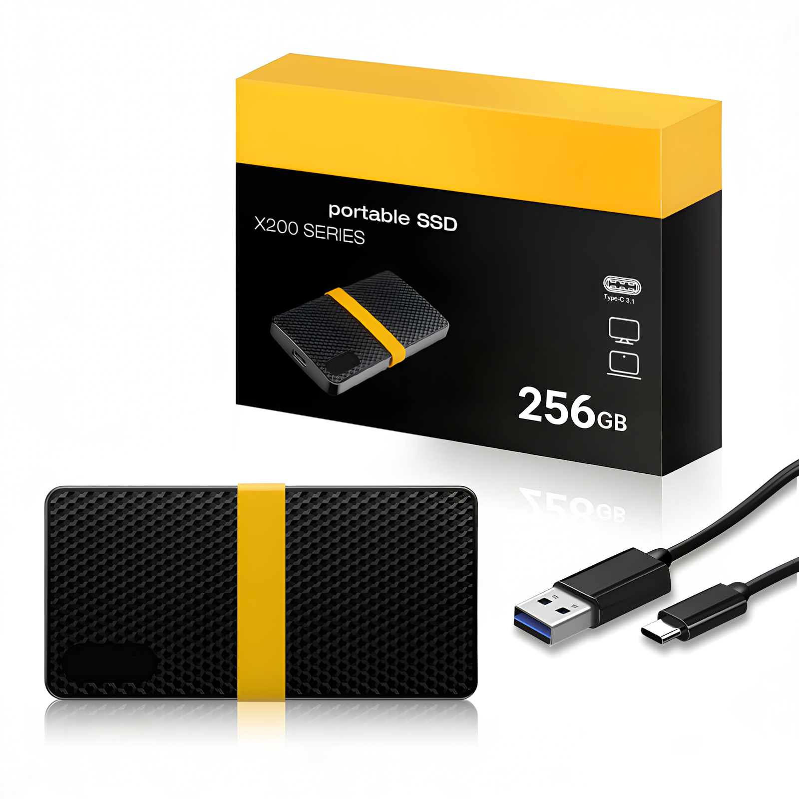 Lumenia External SSD Hard Drive