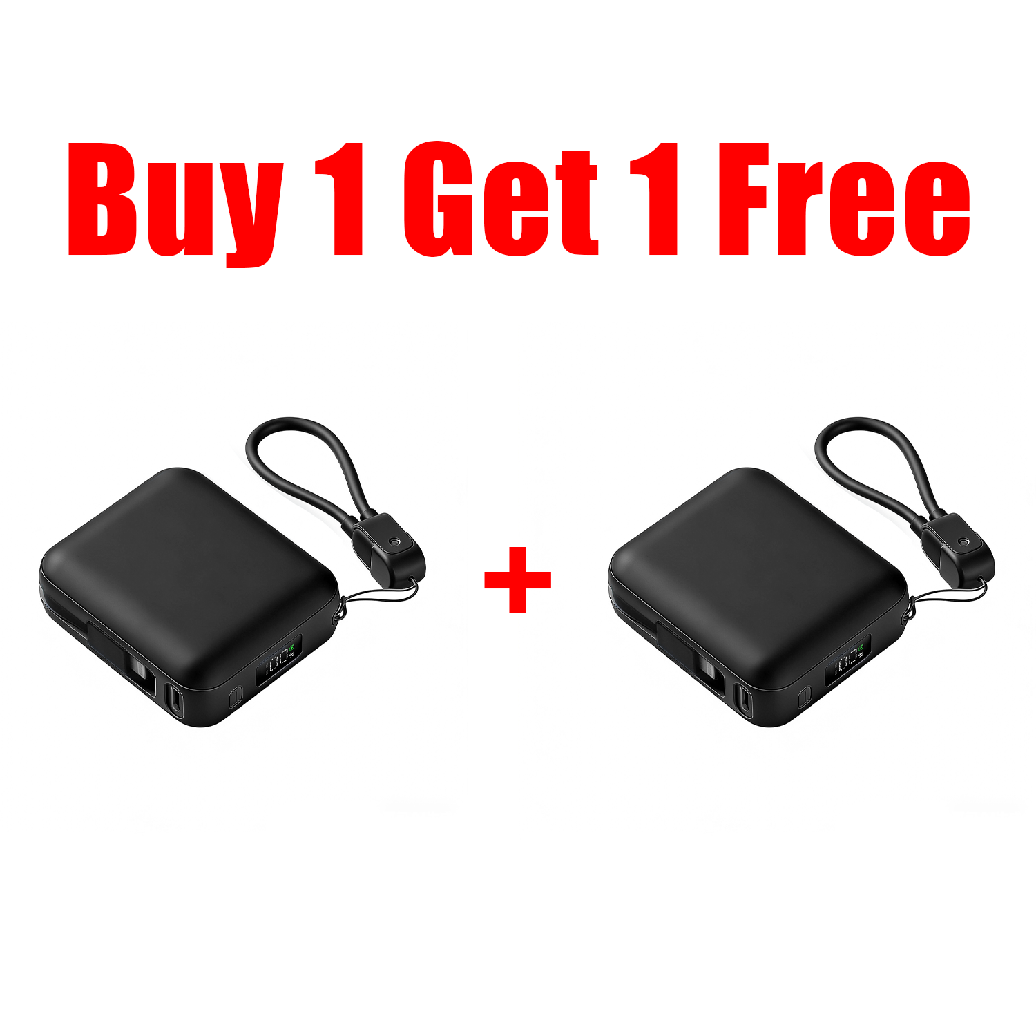 Lumenia Power Bank With Built-In Cables