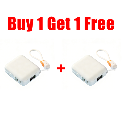 Lumenia Power Bank With Built-In Cables