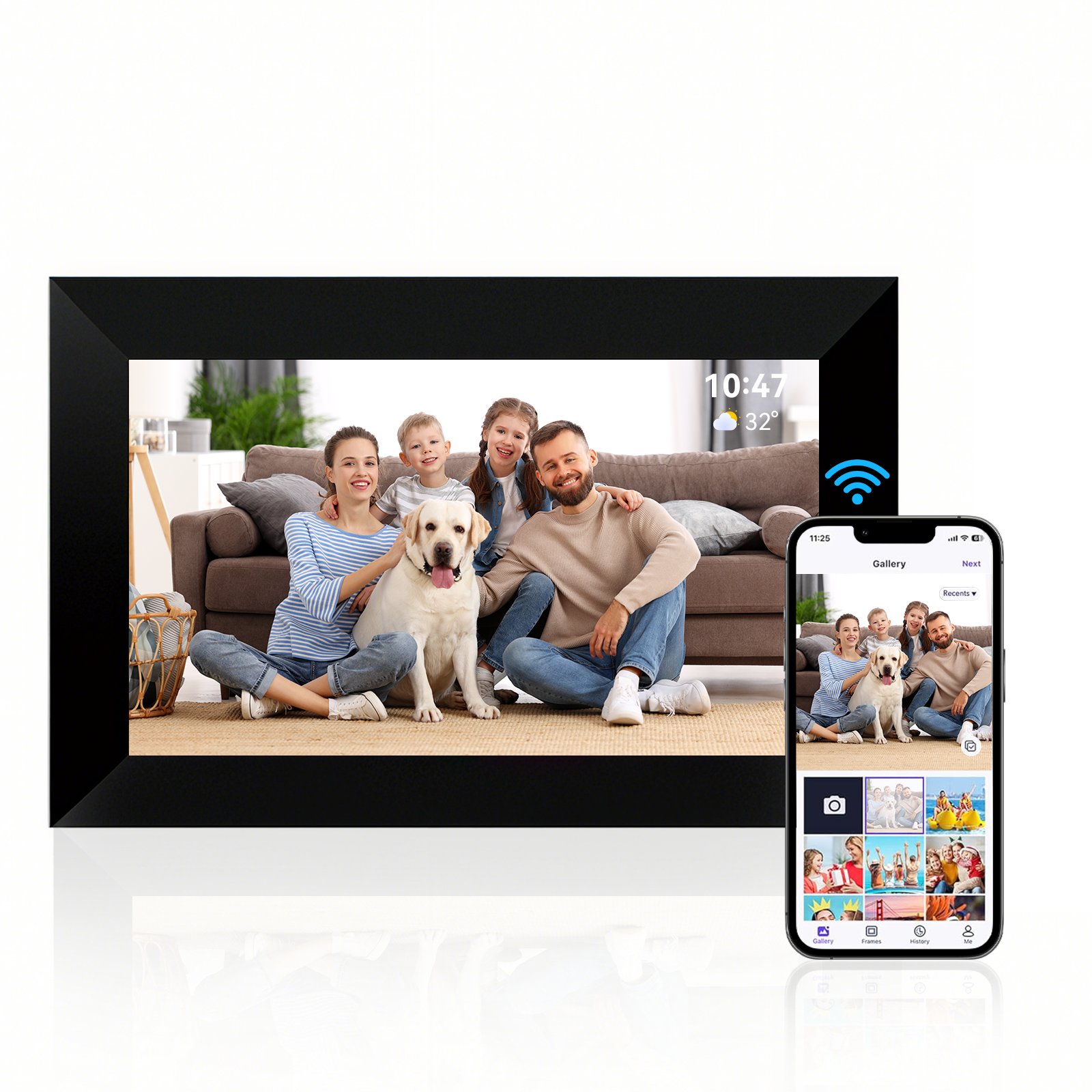 Klarity Smart Digital Photo Frame