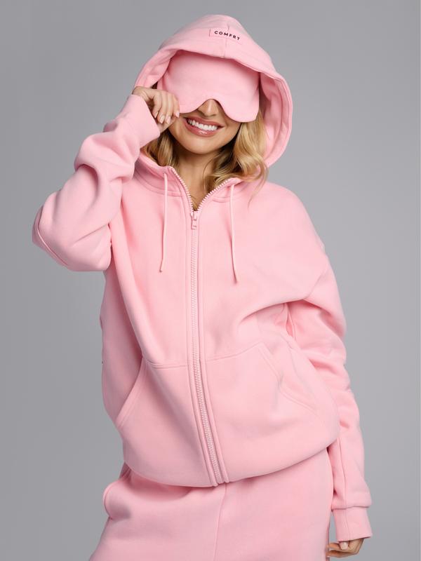 Comfrt |   Airplane Mode Travel Zip Hoodie