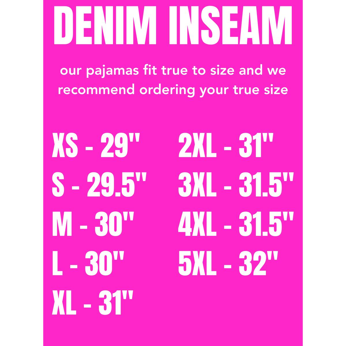 Denim Dreams Pajama Set