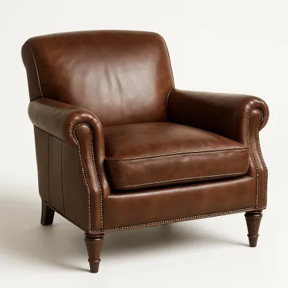 Poltrona in pelle-Snoozinova