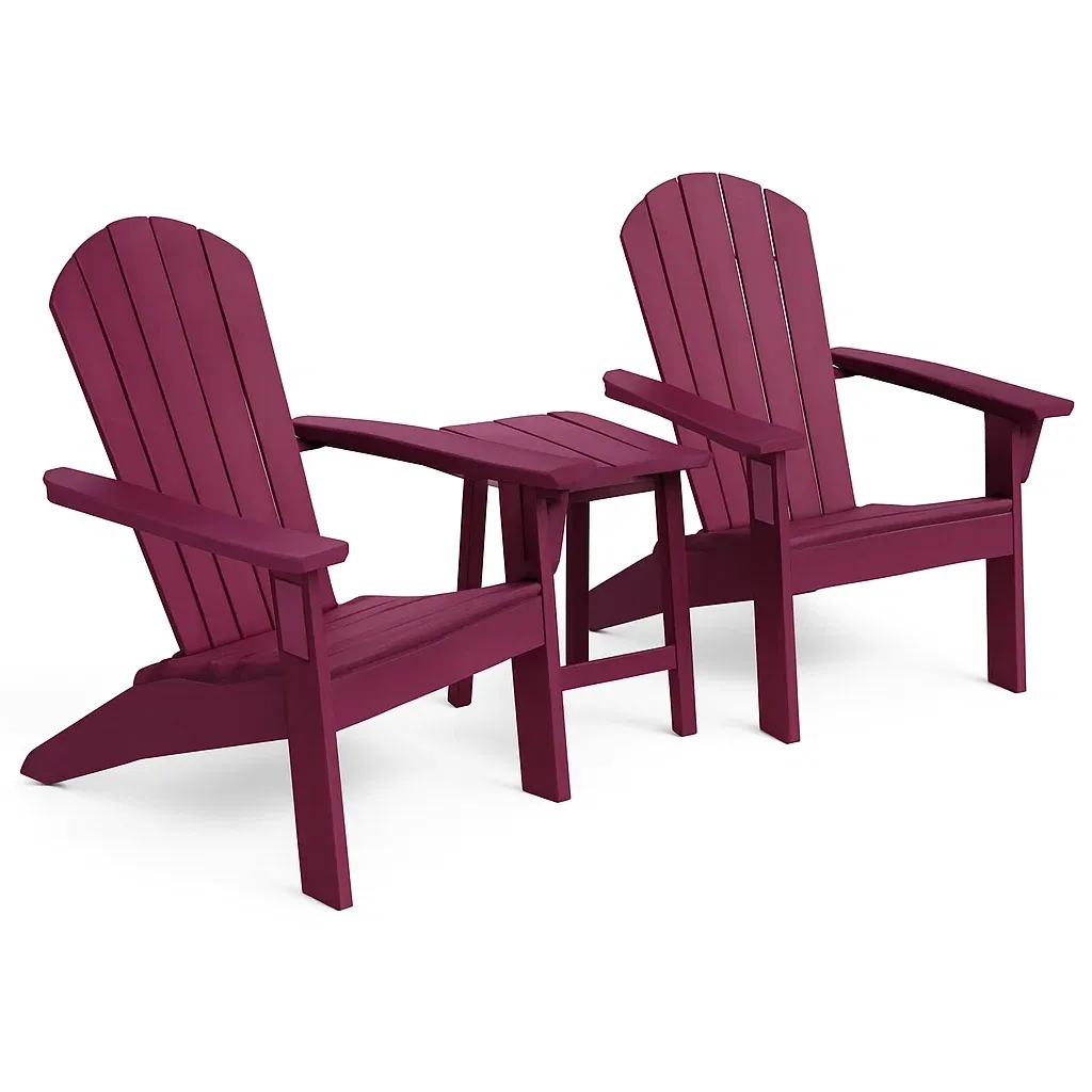 Set di sedie Adirondack in plastica-Snoozinova