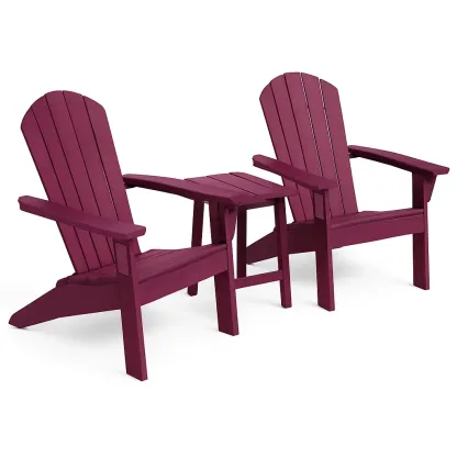 Set di sedie Adirondack in plastica-Snoozinova