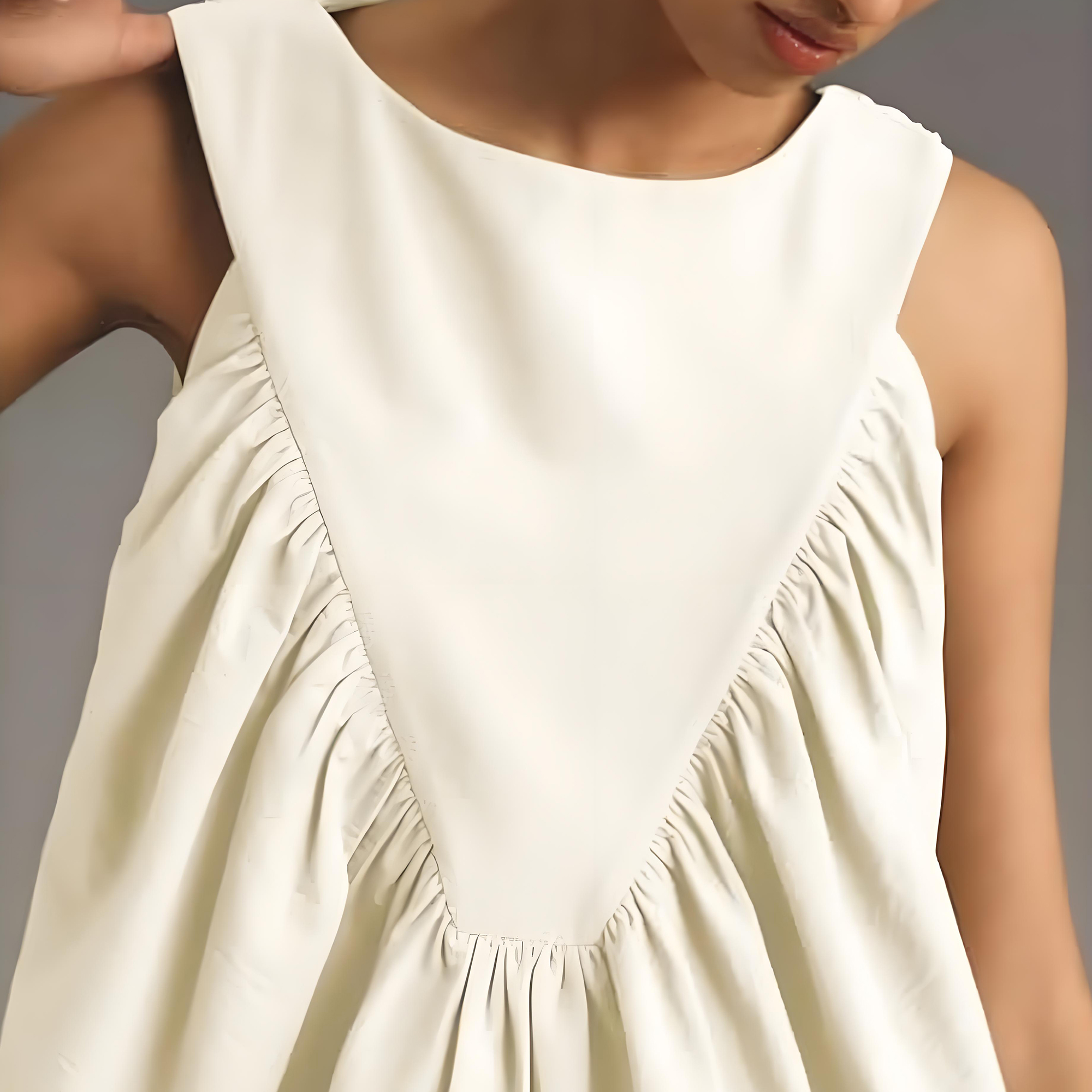 Mare Mare Shirred Swing Tank(Buy 2 Free Shipping)