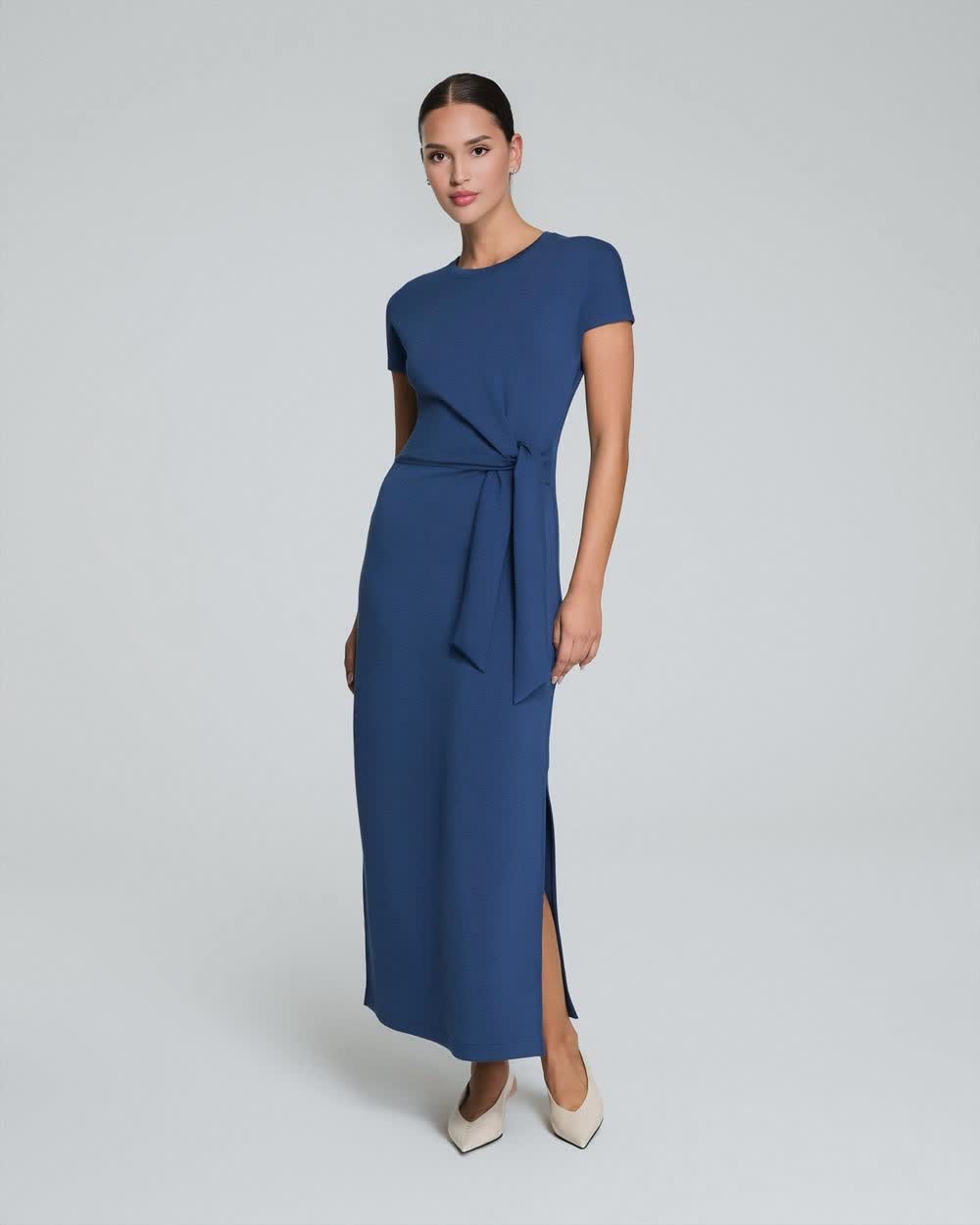 AirEssentials Tie-Waist Maxi Dress(Buy 2 Free Shipping)