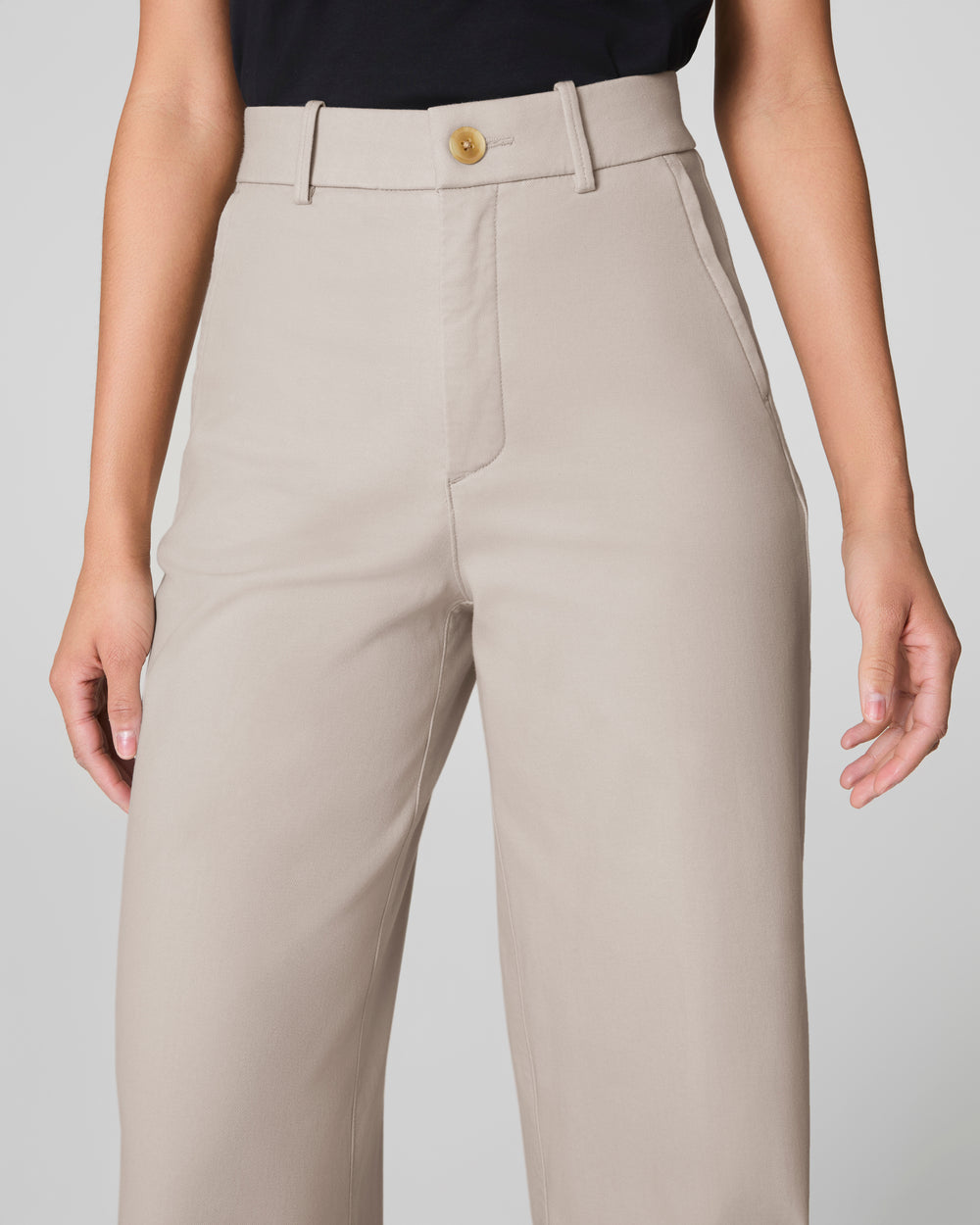 Stretch Twill Wide Leg Pant(Buy 2 Free Shipping)