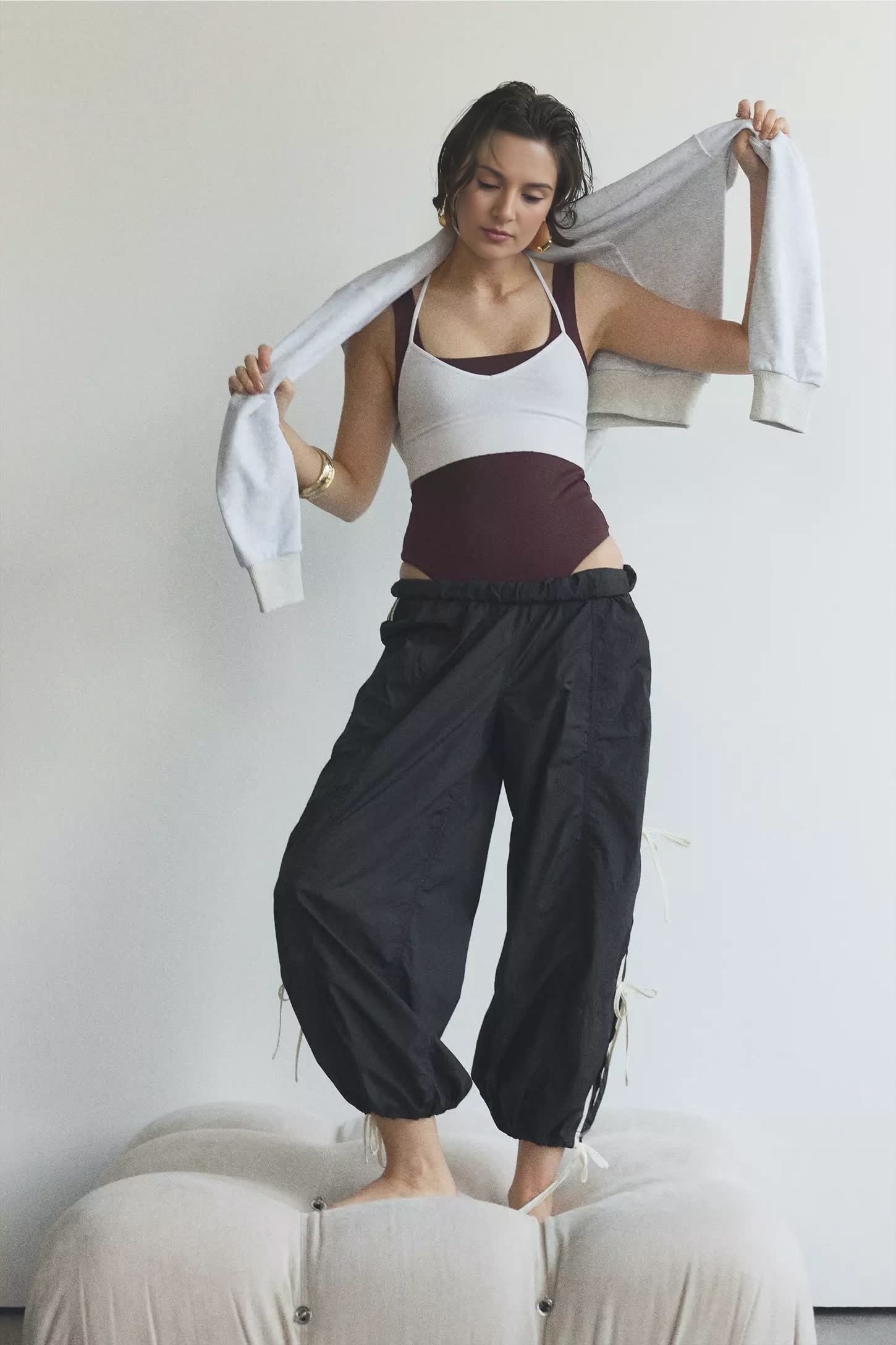Daily Practice Bowline Parachute Pants(Buy 2 Free Shipping)