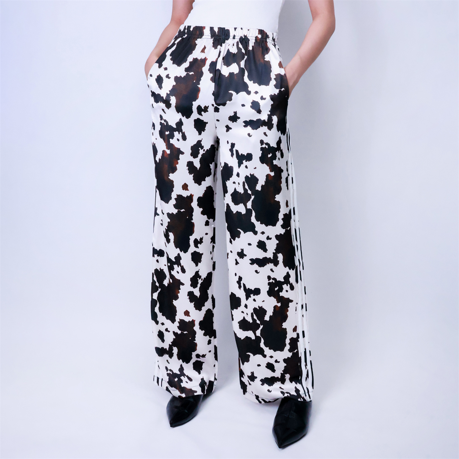 Summer Originals Wide Leg Satin Pants (Buy 2 Free Shipping)
