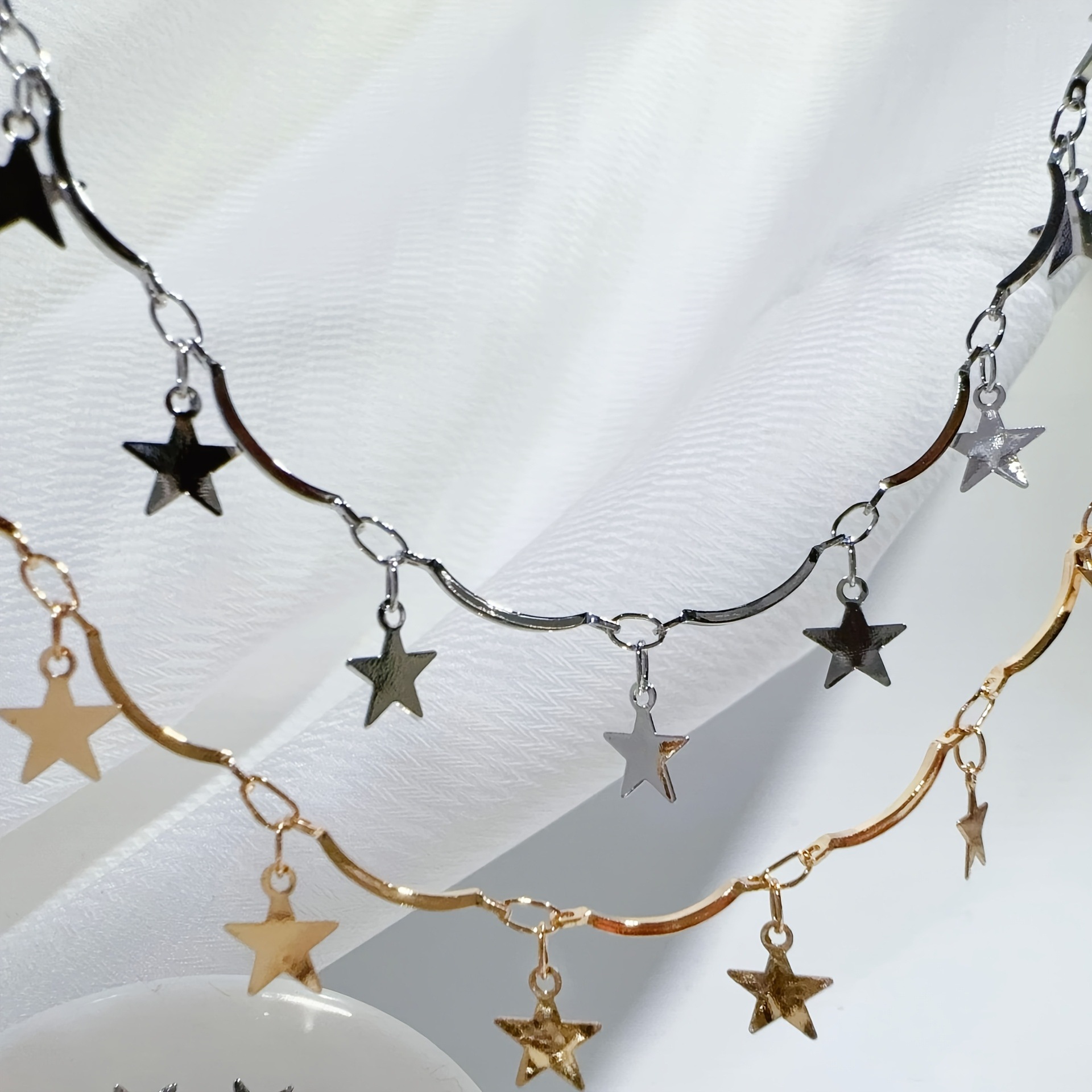 Star - Dangled Layered Necklaces