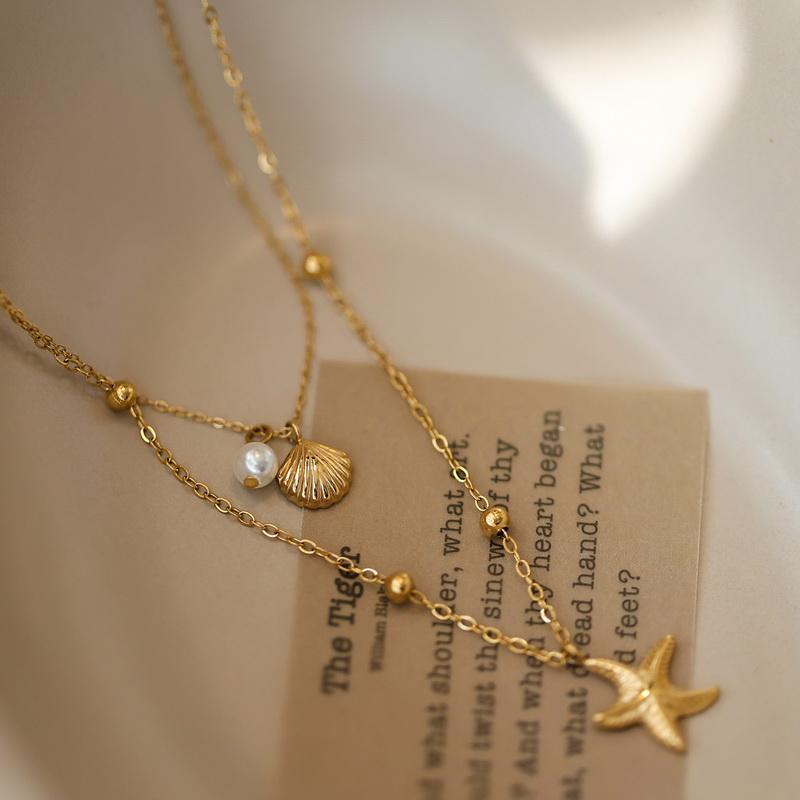 Coastal Charm Layered Necklace