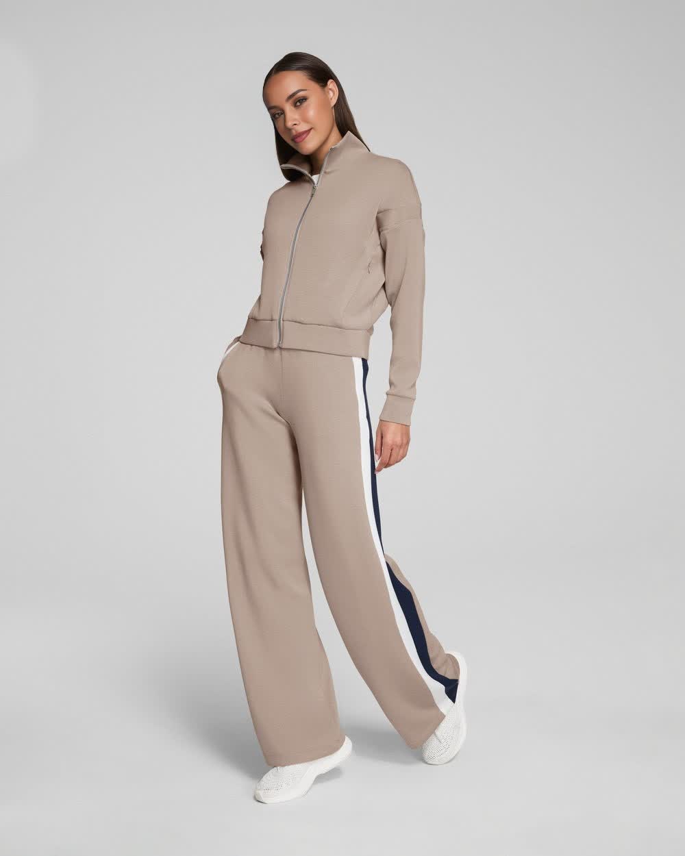 AirEssentials Colorblock Wide Leg Track Pant (Buy 2 Free Shipping)
