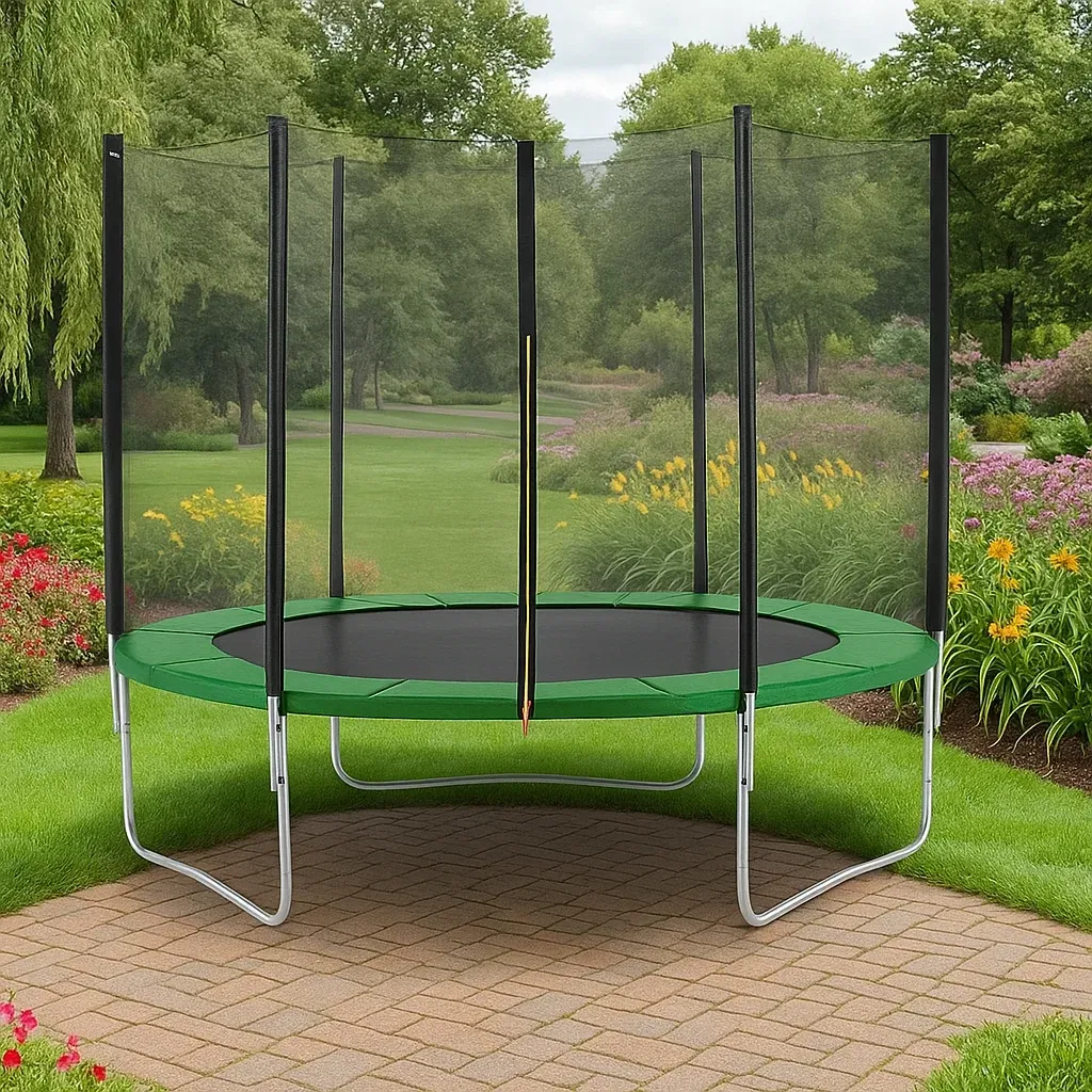 Trampolines 305cmx250cm vert noir