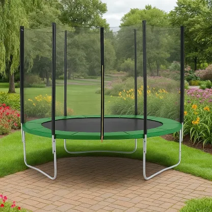 Trampolines 305cmx250cm vert noir