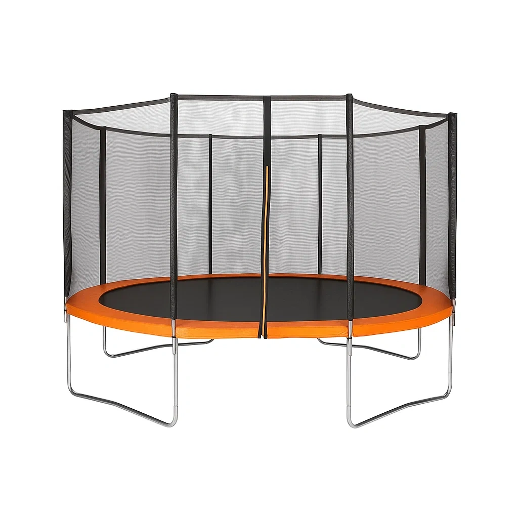 Trampolines 366cmx290cm orange noir