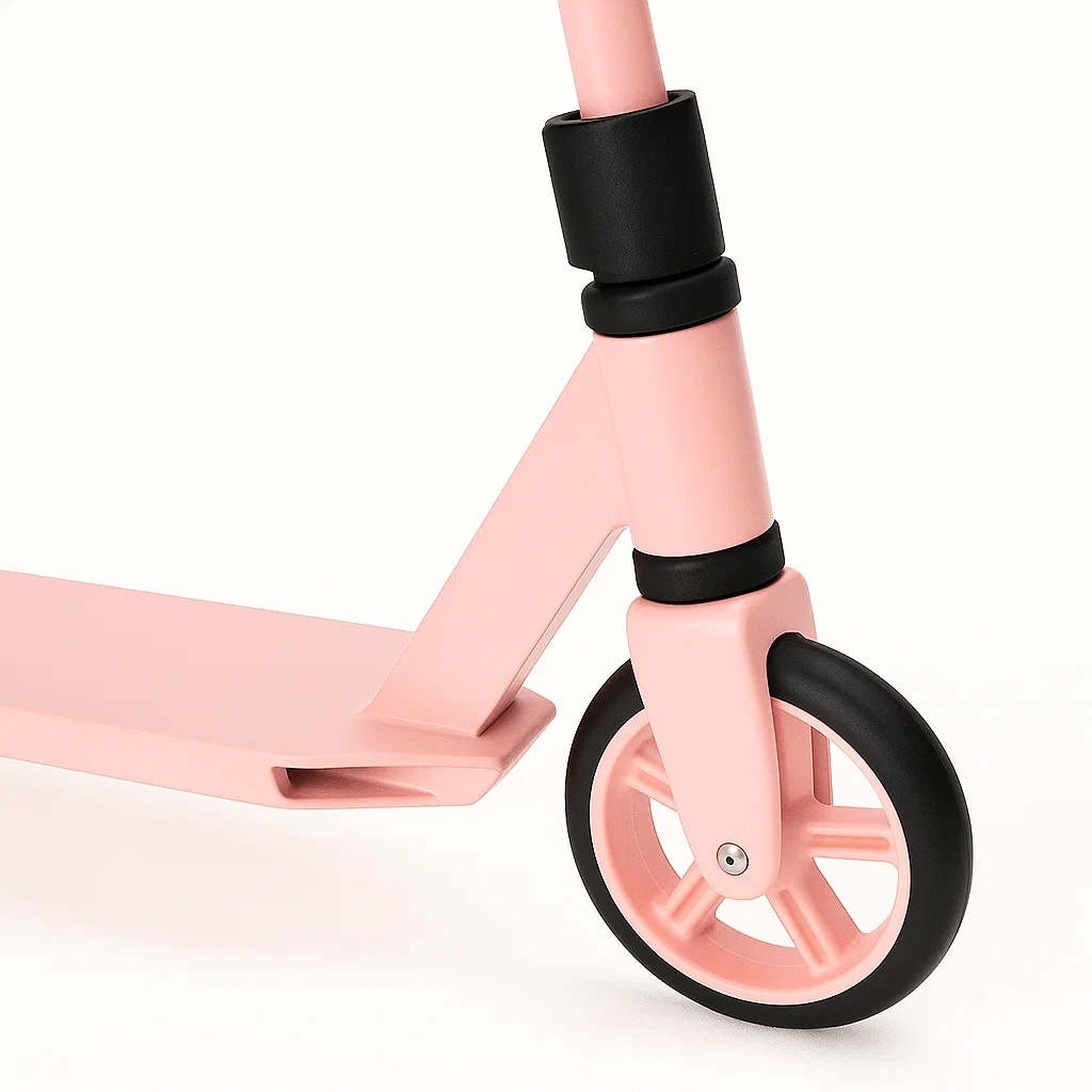 Trottinettes enfant 60cmx25cmx78cm, Rose, De 5 à 8 ans