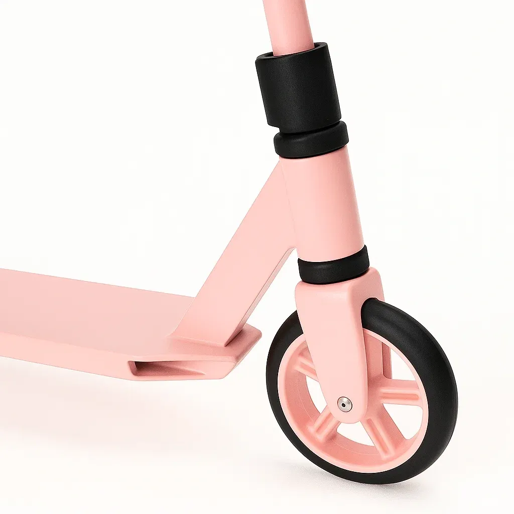 Trottinettes enfant 60cmx25cmx78cm, Rose, De 5 à 8 ans