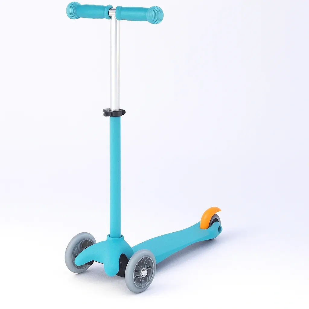 Trottinettes enfant 57x26x69 bleu pour 3 à 6 ans