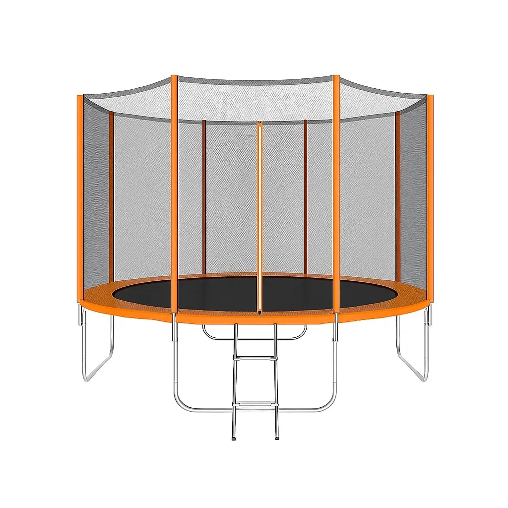 Trampolines 366cmx280cm orange noir