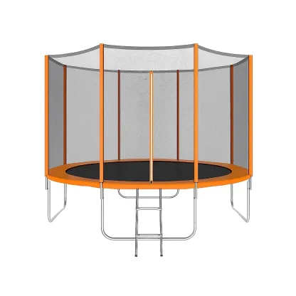 Trampolines 366cmx280cm orange noir