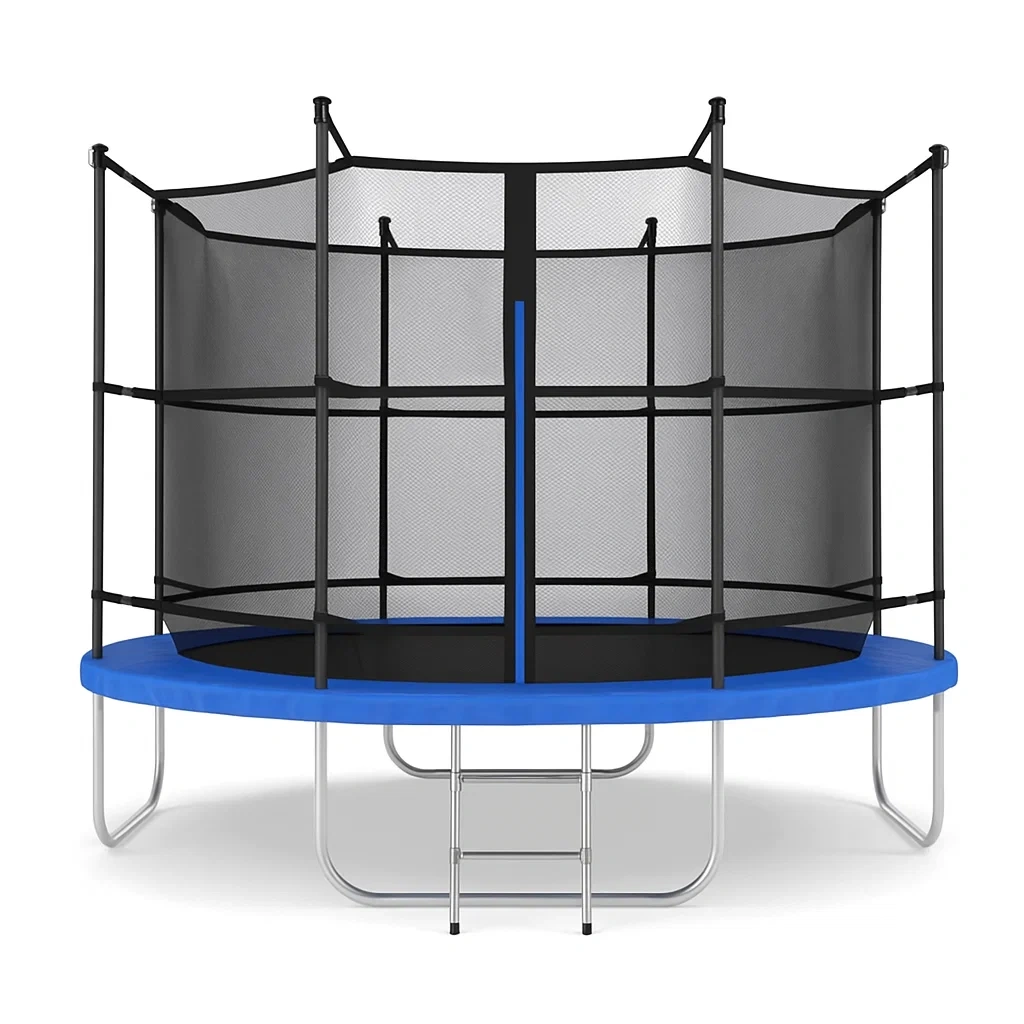 Trampoline Premium avec Filet de Sécurité - Rond - 430 cm