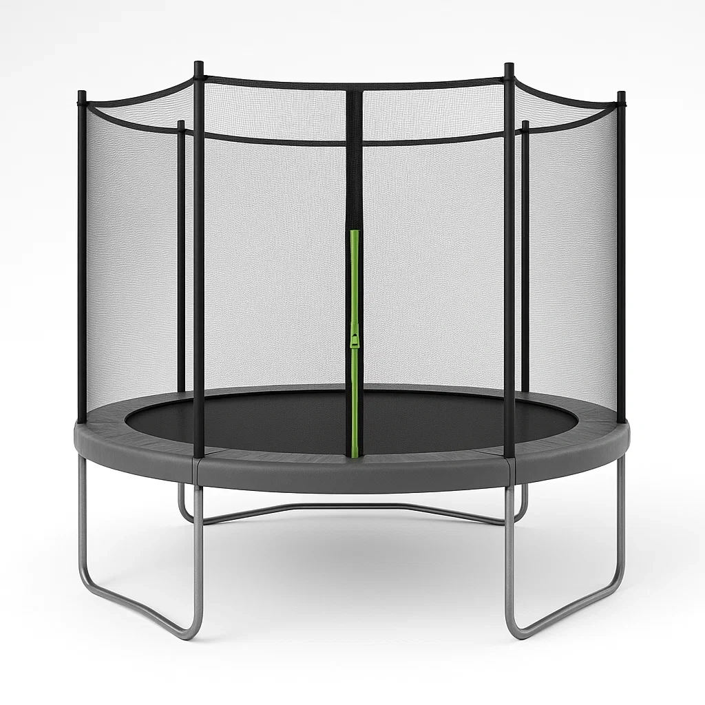 Trampoline Premium avec Filet de Sécurité - Rond - 244 cm