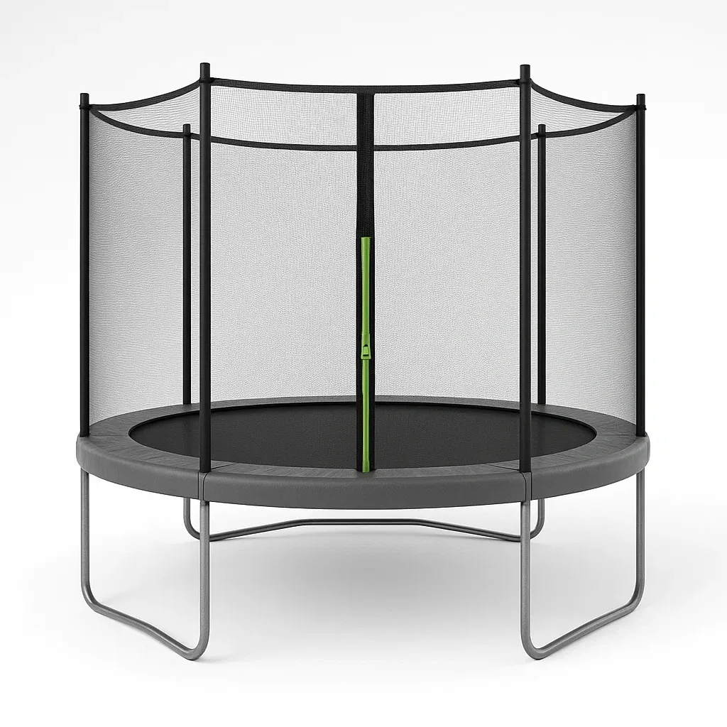Trampoline Premium avec Filet de Sécurité - Rond - 244 cm