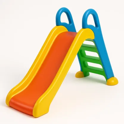 Toboggan orange / jaune / bleu / vert 1-4 ans 0,9 m