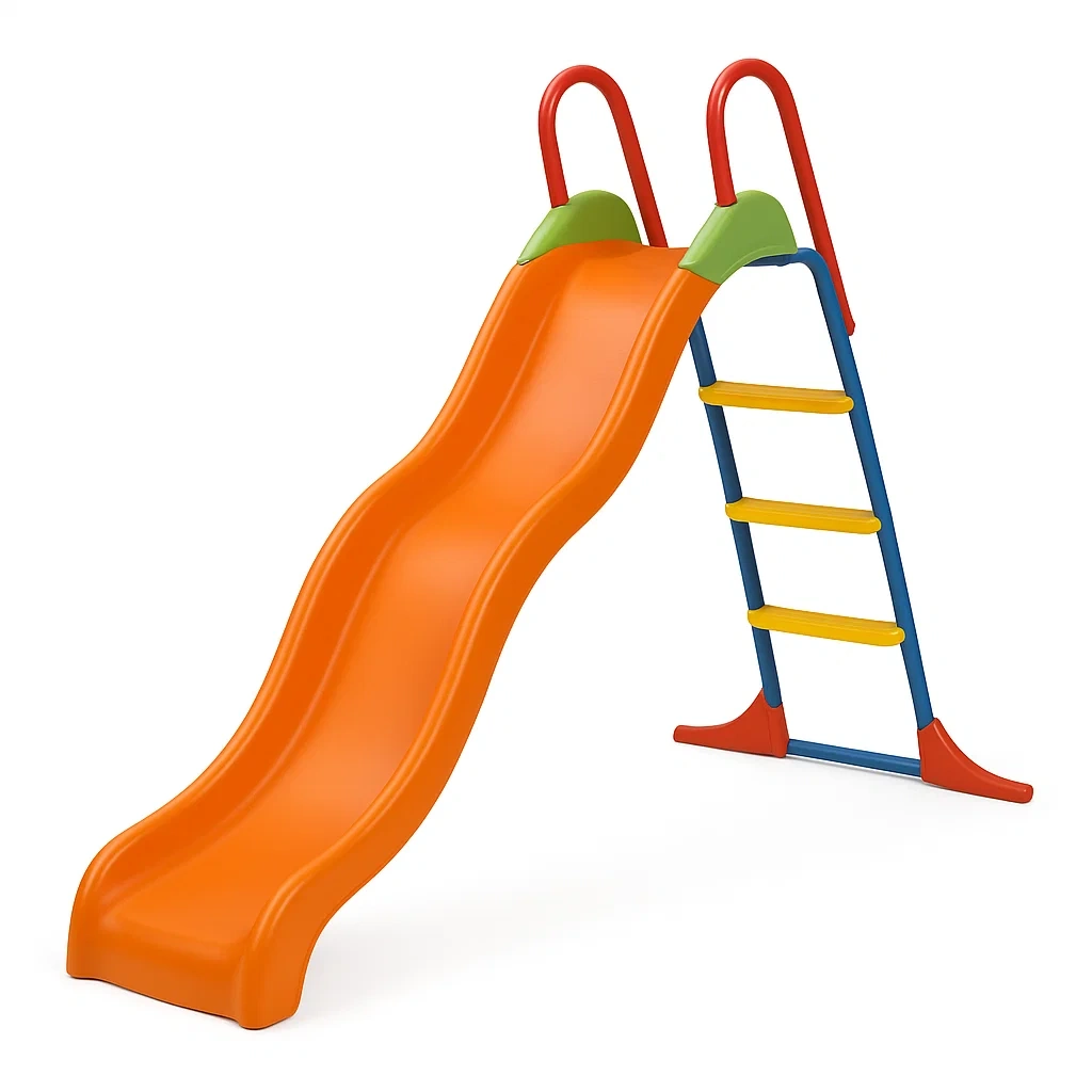 Toboggan orange 3-8 ans 1,7 m