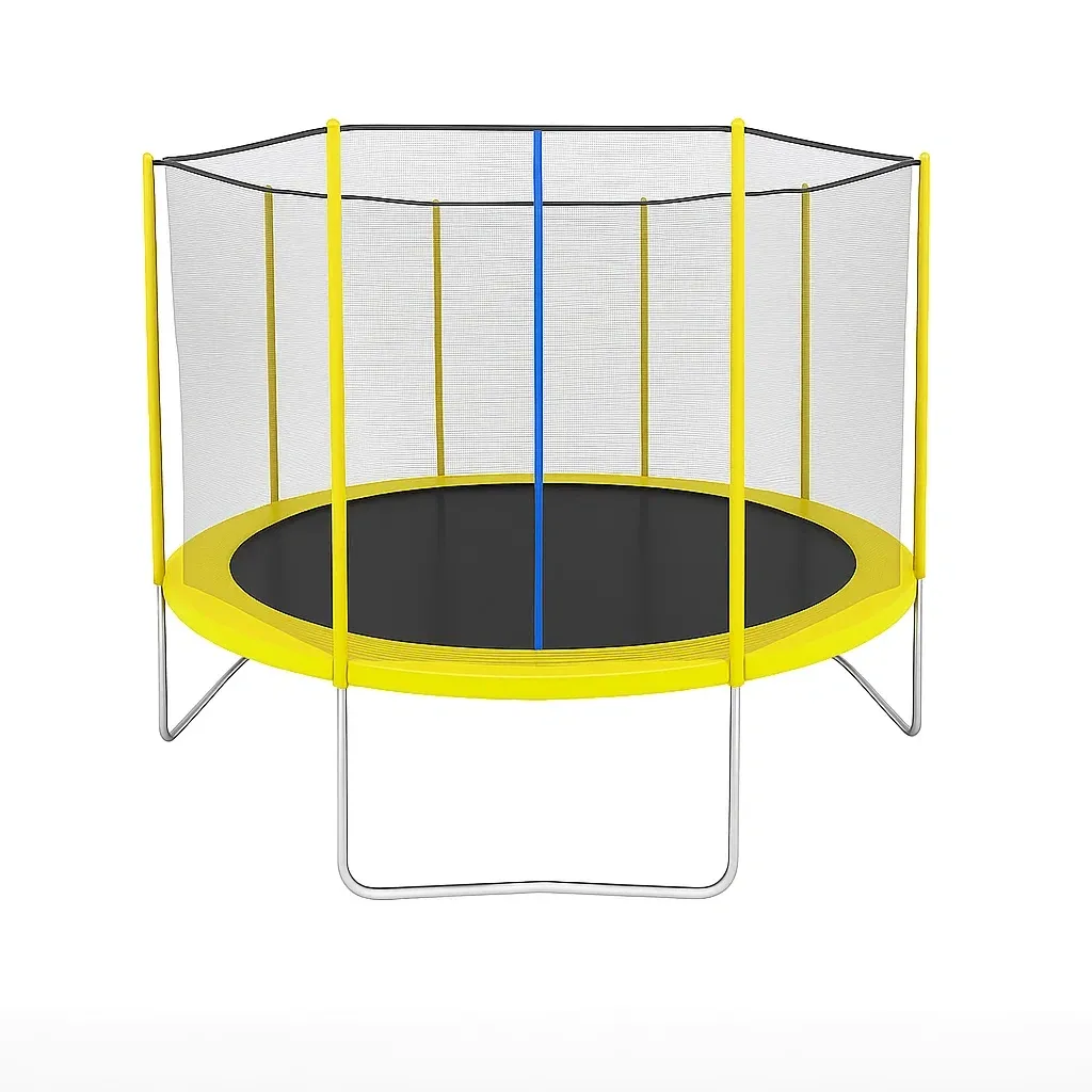 Trampolines 305cmx280cm jaune noir
