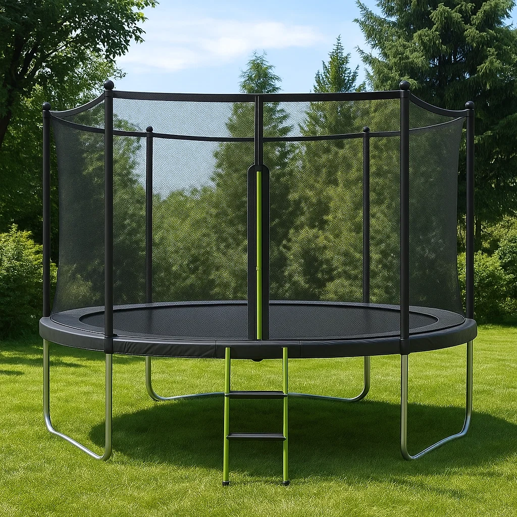 Trampoline rond avec Filet de Sécurité - 427 cm