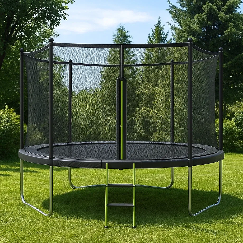 Trampoline rond avec Filet de Sécurité - 427 cm