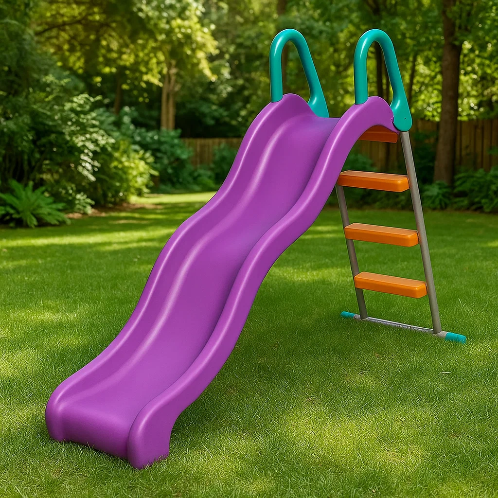 Toboggan violet 3-8 ans 1,7 m