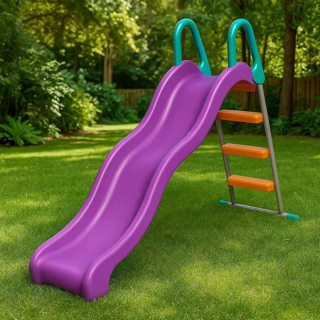 Toboggan violet 3-8 ans 1,7 m