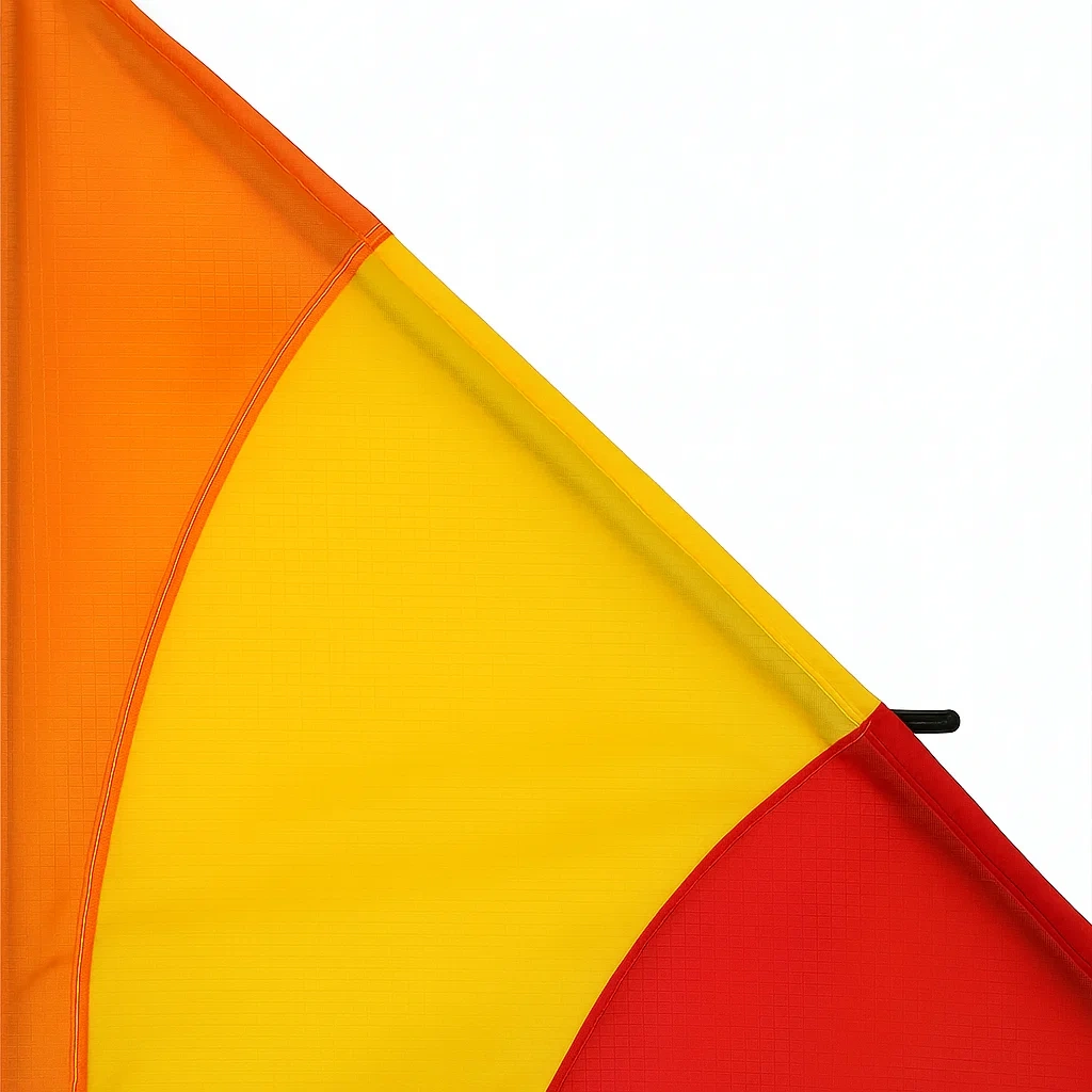 Cerfs-volants triangulaire 125x70 cm multicolore polyester