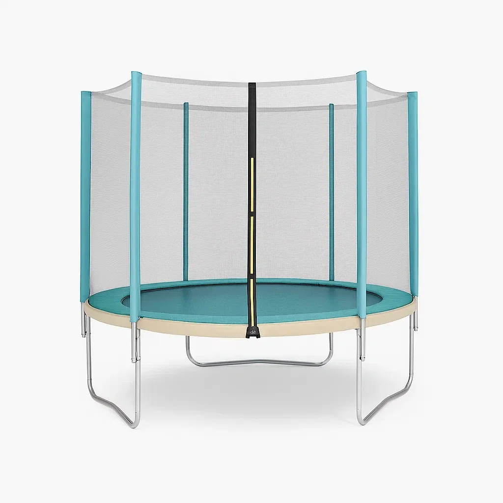 Trampolines rond 244x250 bleu turquoise