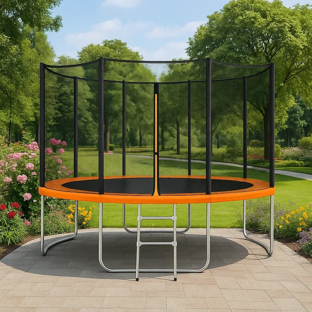Trampolines 305cmx290cm orange noir