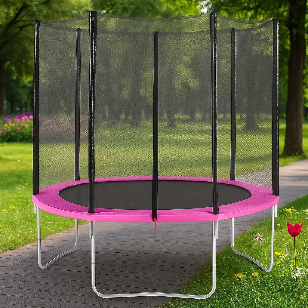 Trampolines 244cmx250cm Rose