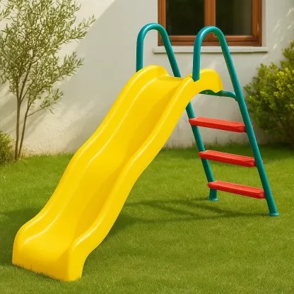 Toboggan jaune 3-8 ans 1,7 m