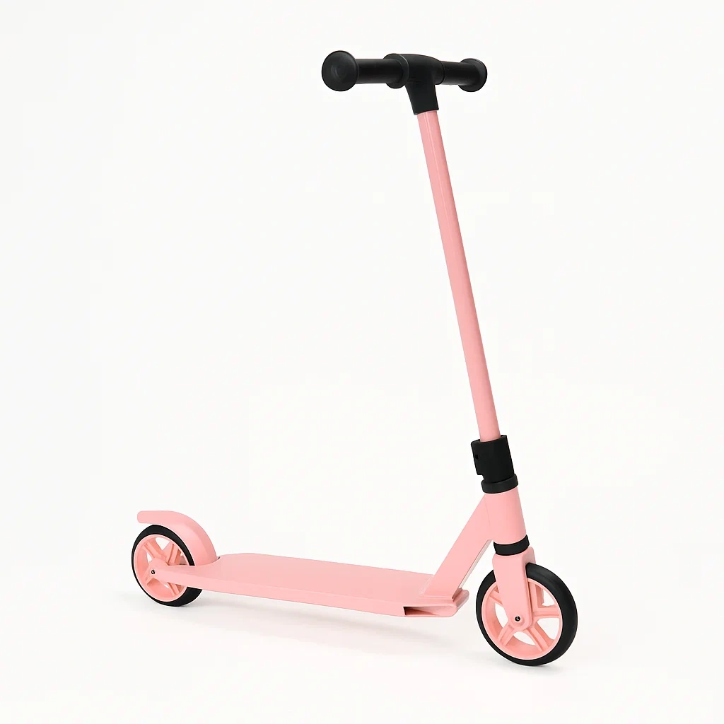 Trottinettes enfant 60cmx25cmx78cm, Rose, De 5 à 8 ans