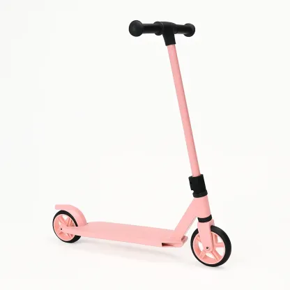 Trottinettes enfant 60cmx25cmx78cm, Rose, De 5 à 8 ans