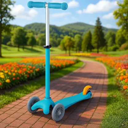 Trottinettes enfant 57x26x69 bleu pour 3 à 6 ans