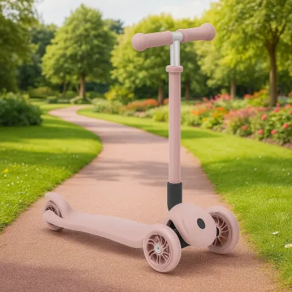 Trottinettes enfant 58x28x70 cm rose 2 à 6 ans