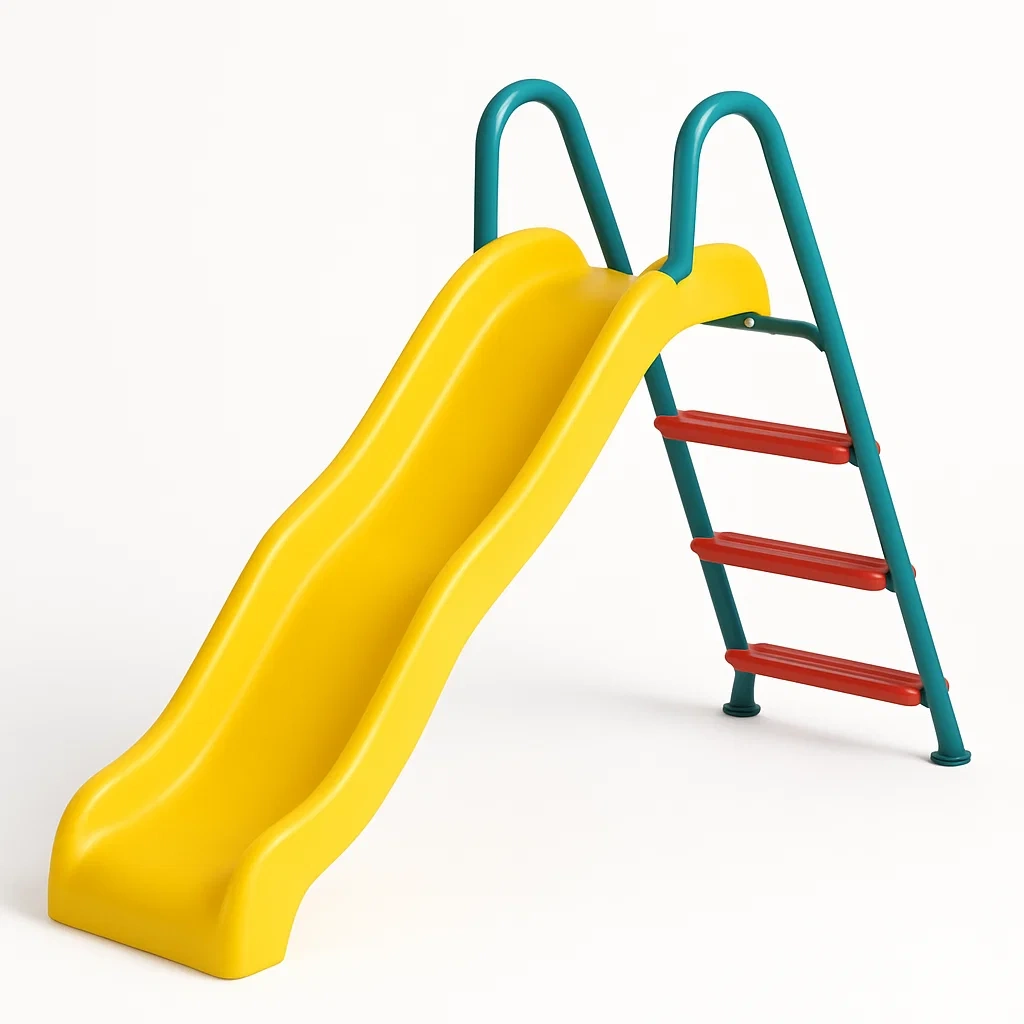 Toboggan jaune 3-8 ans 1,7 m